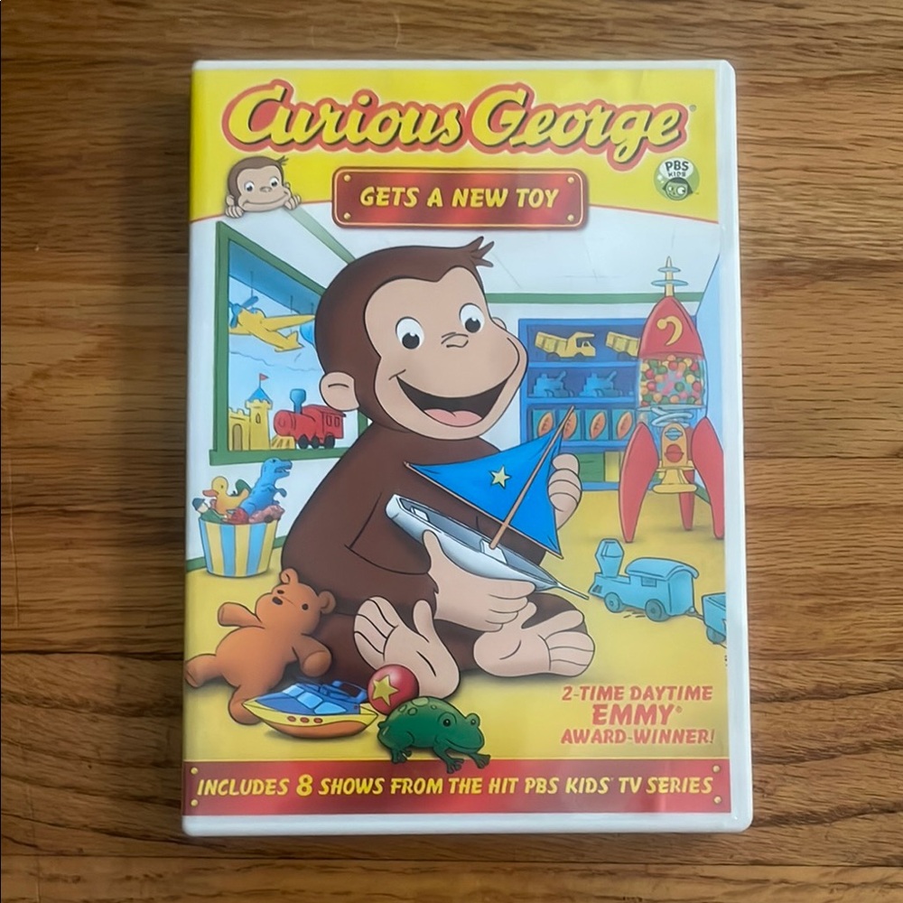 Curious George Gets A New Toy- 2 Time Daytime Emmy Award-Winner